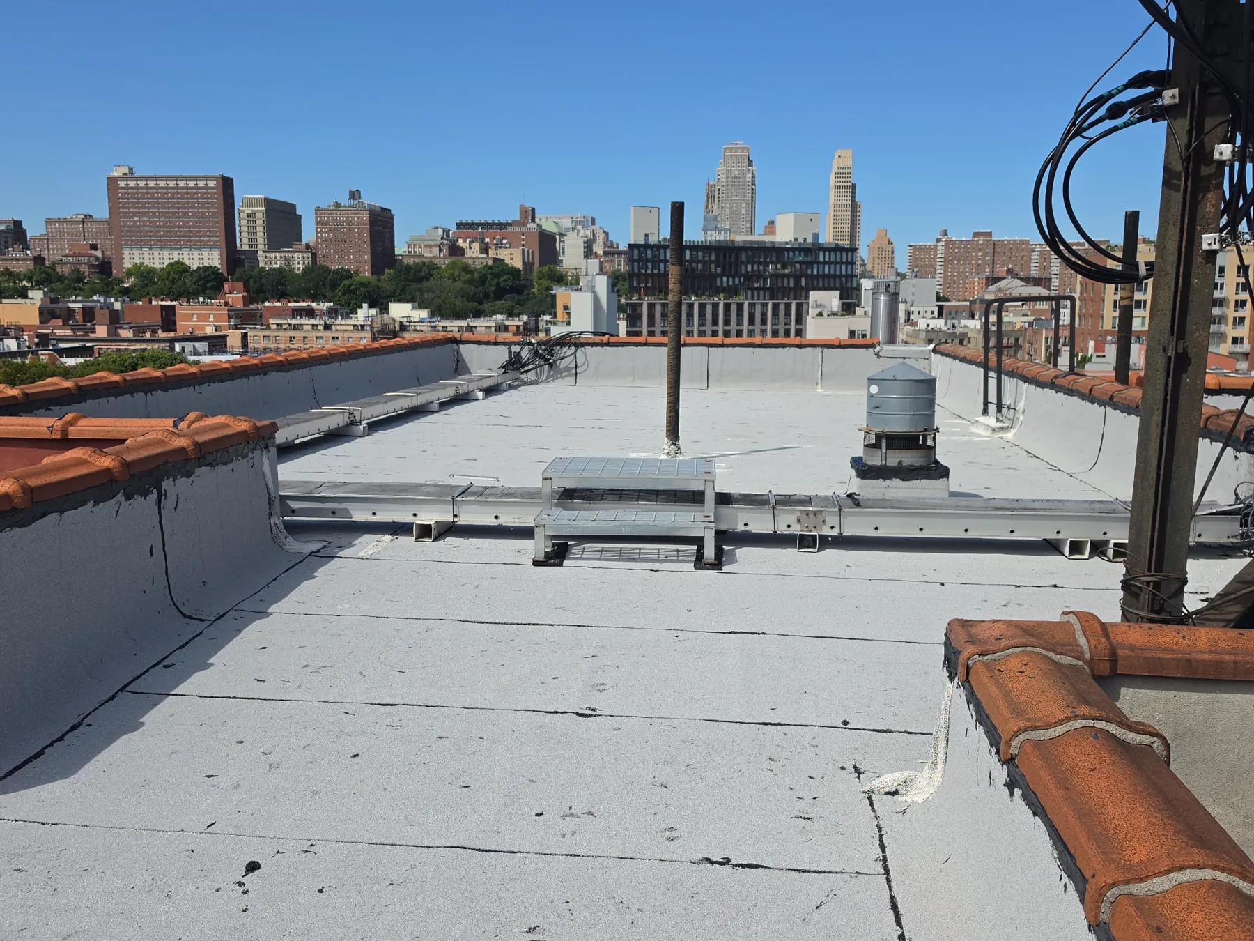 NY1 Flat Roofing project work